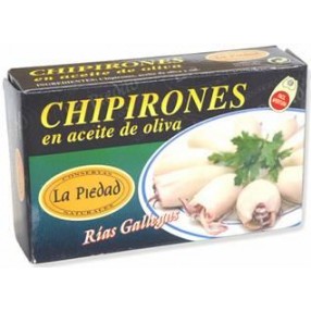 LA PIEDAD Chipirones en aceite de oliva lata 112 grs